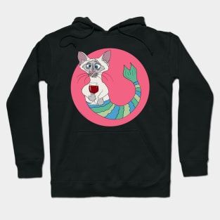 Sam the Siamese Purrmaid Hoodie